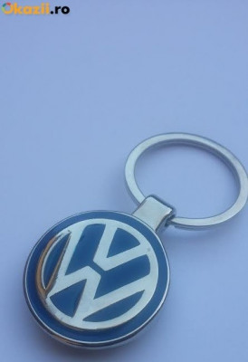 Breloc auto nou model VW VOLKSWAGEN spate busola + ambalaj cadou foto