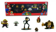 Set 6 Figurine Nintendo Super Mario Mini Series 4 foto