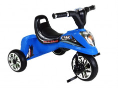 Tricicleta Pentru Copii Mykids Titan Albastru foto