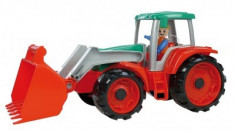 Tractor Din Plastic Cu Figurina 37 Cm Truxx foto