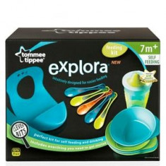 Tommee Tippee - Kit De Hranire Explora - Pentru Baieti foto