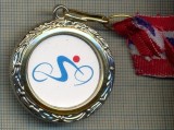 ATAM2001 MEDALIE 1000 - CICLISM - FRANTA -ROSU,ALB,ALBASTRU-starea care se vede