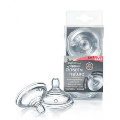 Tommee Tippee - Tetina Pentru Hrana Densa X 2 Buc foto