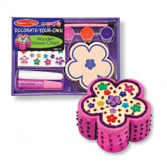 Decoreaza Cutiuta Floricica Pentru Bijuterii Melissa And Doug foto