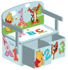 Mobilier 2 In 1 Pentru Depozitare Jucarii Disney Winnie The Pooh foto