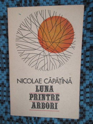 Nicolae CAPATINA - LUNA PRINTRE ARBORI. Versuri (prima editie - 1978 - CA NOUA!) foto