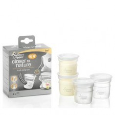 Tommee Tippee - Recipiente De Stocare Lapte Matern X 4 Buc foto