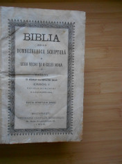 BIBLIA 1914 SUB CAROL I foto