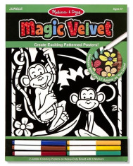 Poster De Desenat Catifeaua Magica Jungla Melissa And Doug foto