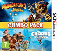Madagascar 3 And The Croods Double Pack Nintendo 3Ds foto