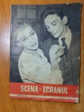 revista &quot; scena si ecranul &quot; august 1957