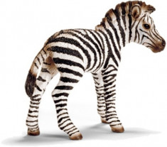 Figurina Animal Pui De Zebra - 14393 foto