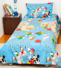 Bebedeco Lenjerie Pat Copii 1 Persoana Mickey foto