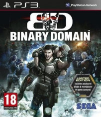 Binary Domain Limited Edition Ps3 foto