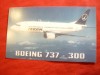 2 Ilustrate TAROM -Boeing 737 si Airbus 310-325, Necirculata, Printata