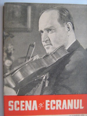 Scena si ecranul (nr.3, octombrie 1956) foto