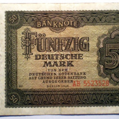 174 GERMANIA RDG DDR 50 DEUTSCHE MARK 1948 SR. 528