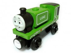Jucarie Thomas And Friends Wooden Railway Luke Engine foto