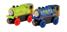 Jucarie Thomas And Friends Wooden Railway Bill And Ben Engines foto