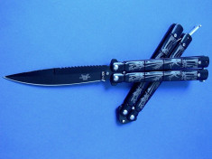 CUTIT BUTTERFLY BALISONG. Cutit Butterfly, Balisong BENCHMADE Made in SUA foto