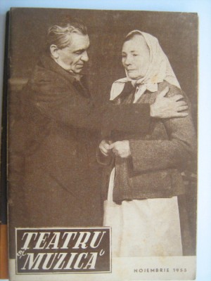 Teatru si muzica (nr.11 din 1955) foto