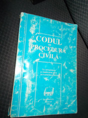 CODUL DE PROCEDURA CIVILA foto