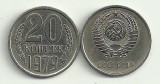 RUSIA URSS 20 COPEICI KOPEICI KOPEKS 1979 [2] VF , livrare in cartonas, Europa, Cupru-Nichel