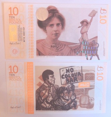 SV * UK / Marea Britanie 10 BRISTOL POUNDS 2013 UNC - bancnota regionala foto