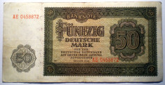 177 GERMANIA RDG DDR 50 DEUTSCHE MARK 1948 SR. 872 foto