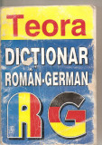 (C6258) E. SIRETEANU, TOMEANU - DICTIONAR ROMAN GERMAN
