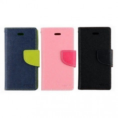 Husa Allview V1 Viper S 4G Flip Case Inchidere Magnetica Blue foto