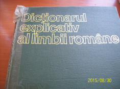 dex- dictionarul explicativ al limbii romane- 1975 foto