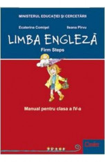 Engleza Cls 4 Firm Steps - Ecaterina Comisel, Ileana Pirvu foto
