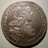 G.243 AUSTRIA ITALIA TOSCANA FRANCISC I 1 FRANCESCONE 10 PAOLI 1749 ARGINT 27,4g, Europa