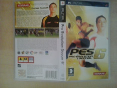 Pro Evolution Soccer 6 PES - Joc PSP ( GameLand ) foto