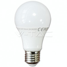 Bec led 10w echivalent 60w alb rece foto