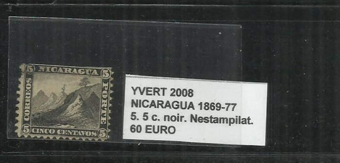 NICARAGUA 1869 - 77 - 5. 5 C.