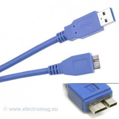 CABLU USB 3.0 TATA A - TATA MICRO B 1.8M foto