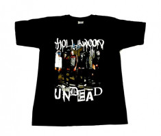 Tricou Hollywood Undead - band cu masti foto