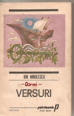 (C6245) ION MINULESCU - VERSURI foto