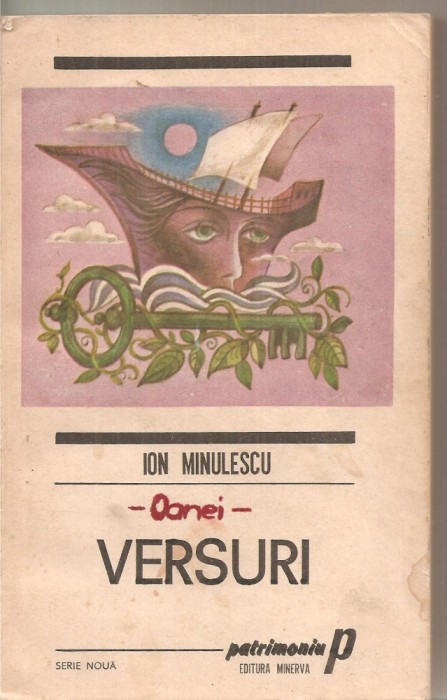 (C6245) ION MINULESCU - VERSURI