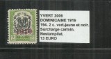 REPUBLICA DOMINICANA 1919 - 194. 2 C.
