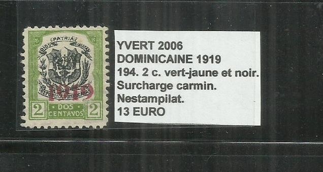 REPUBLICA DOMINICANA 1919 - 194. 2 C. REPUBLICA DOMINICANA 1919 - 194. 2 C.