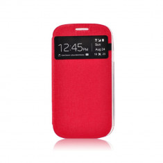 Husa Samsung Galaxy Ace 4 G357F S-VIEW Red foto