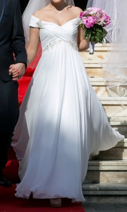 Rochie Mireasa Eleganta Zeita Greceasca Arhiva Okaziiro