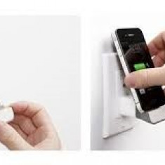 Mini USB dock (pt. priza) pt. telefoane mobile - DOCK IT!