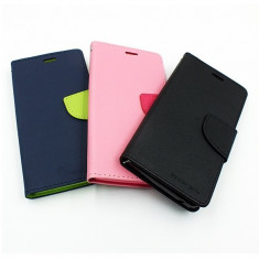 Husa Allview P6 LIFE Flip Case Inchidere Magnetica Pink foto