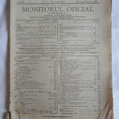 MONITORUL OFICIAL 22 APRILIE 1931