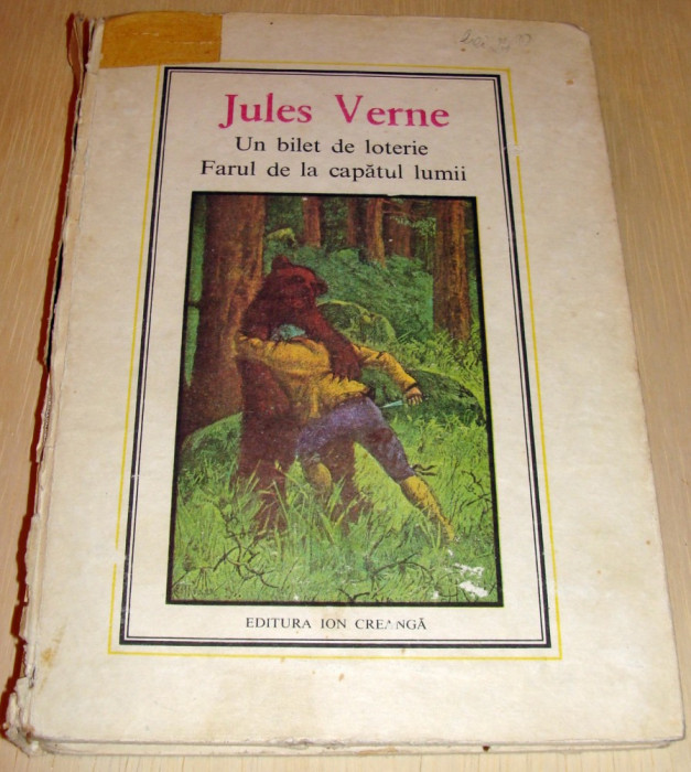 Un bilet de loterie / Farul de la capatul lumii - Jules Verne / nr.9