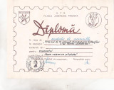 Bnk fil Diploma Expo fil Mircea Zorileanu 70 ani Ploiesti 1985
